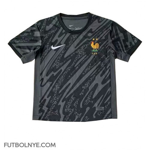 Camiseta Francia Portero Visitante Equipación Eurocopa 2024 manga corta